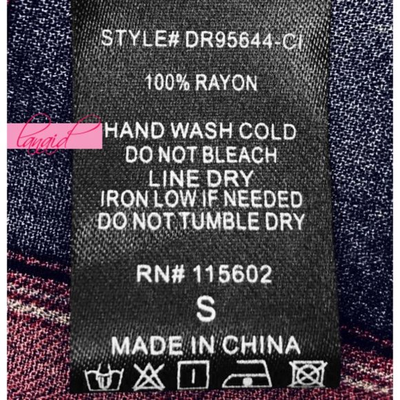 Drop Skye Plaid Tie-Front Dress Red Navy Tartan Button-Up Belt Belted A-Line S - Picture 8 of 9